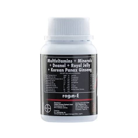 ROGIN E, Multivitamins + Minerals .